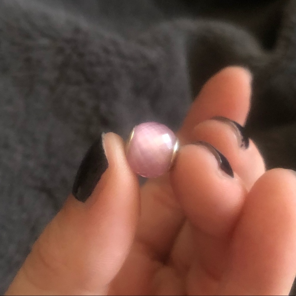 Pandora • Pink Opalescent Charm 💕